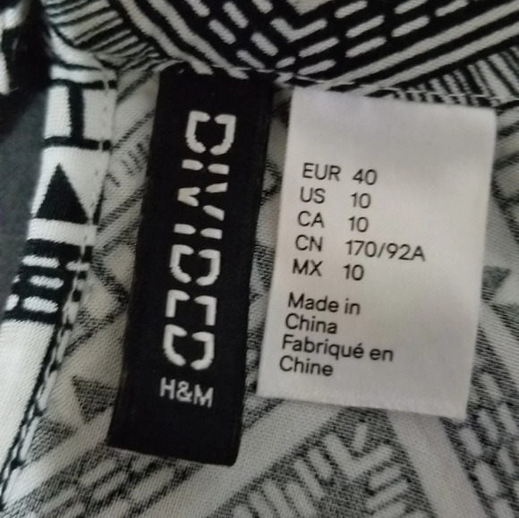 H&M geometric crop top - Picture 3 of 3